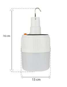 Foco LED Solar Emergencia 45W Recargable USB 8000K | 40756 - Imagen 6