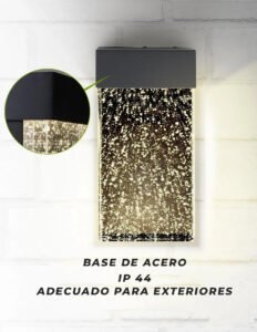 Lámpara Arbotante LED 9W IP44 | 3 Tonos de Luz | 1200 lm | 13x23 cm | 85-265V | 62090 - Imagen 6