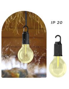 Foco LED Colgante Emergencia 10W USB 3000K Recargable | 68020 - Imagen 5