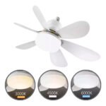 Ventilador de techo Cityluz con control remoto 3 velocidades | 63062 - Imagen 4