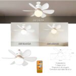 Ventilador de techo Cityluz con control remoto 3 velocidades | 63061 - Imagen 6