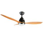 Ventilador de techo Cityluz con control remoto 4 velocidades