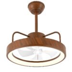 Ventilador de techo Cityluz con control remoto 4 velocidades