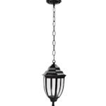 Lámpara Colgante Tipo Farol CITYLUZ Negra E27 Ajustable Estilo Industrial