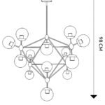 Lámpara colgante Incandescente  Hudson