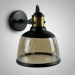 Lámpara De Pared Arbotante Moderna E27 Cristal Lectura