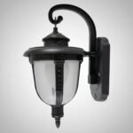 Lámpara Arbotante Farol Cityluz Negro E27 Ip65 30cm