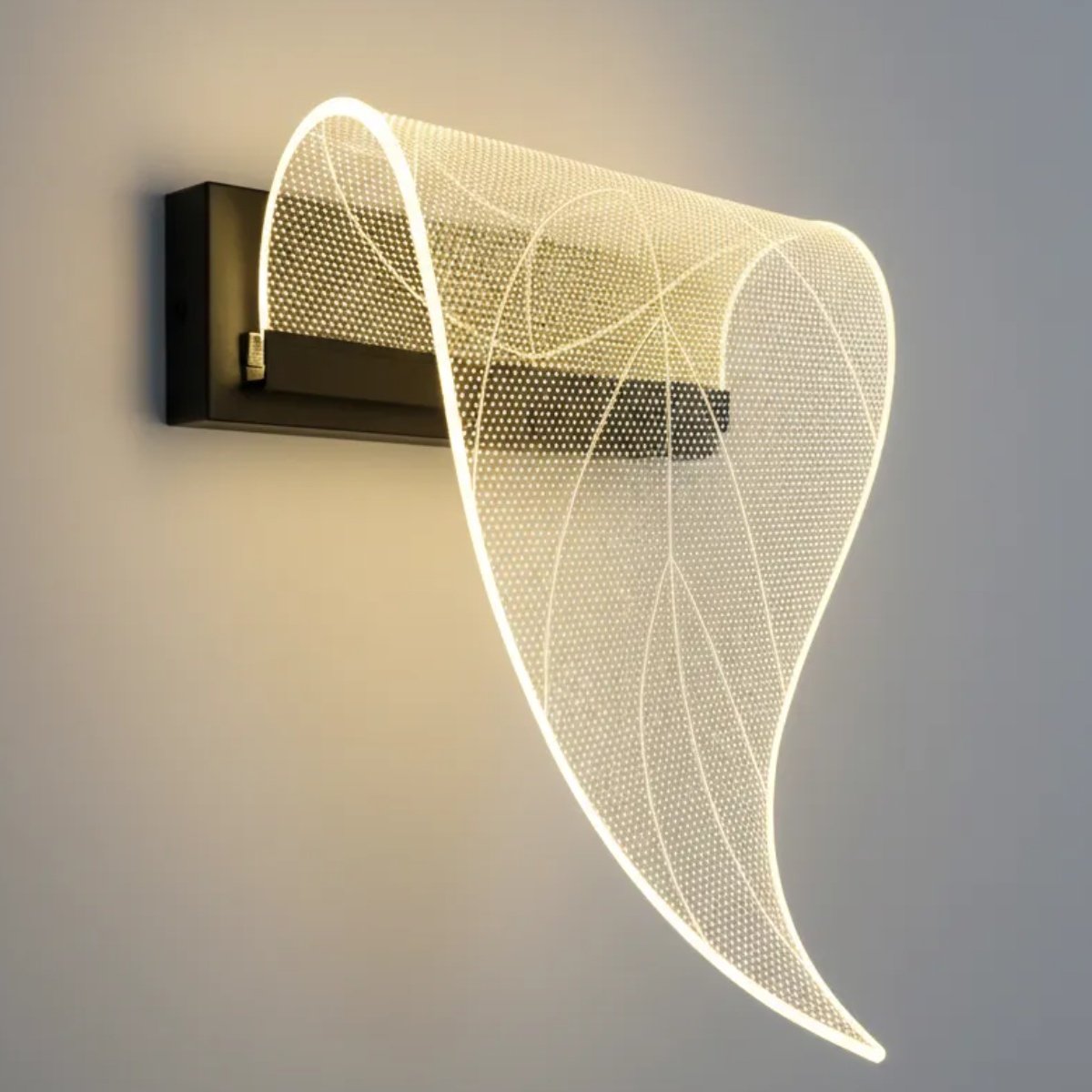 8435388621011 Lámpara De Pared Cityluz Hoja 3 Tonos De Luz - Imagen 1
