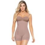 3105168 Melanie, body short senos libres cierre lateral